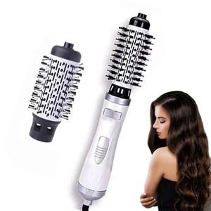 프로페셔널 살롱 원스텝 헤어 드라이어 브러쉬 3 in 1 멀티 자동 회전 핫 에어 콤 스타일링 (모든 모발용)