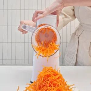 대용량 만능 회전 채칼 야채 슬라이서 당근 라페  감자 양배추 멀티