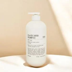 바이아우어 탈모 증상 완화 프리미엄 맥주효모 블랙 비어 이스트 샴푸 1.017L, 3개