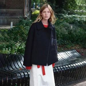 [온앤온](강남점) 하이넥 부클 숏코트 NEW5WHA41_23