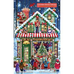 토이샵 초콜릿 어드벤트 캘린더(크리스마스까지 카운트다운)