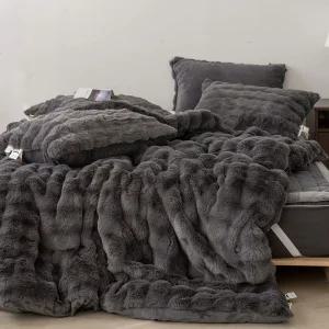 정전기 먼지 없는 도전사 원단 20mm 프리미엄 라셀 극세사 침구 세트