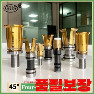 CNC 밀링 머신 센터 공구 클램프 BT50 45 ° 스핀들 고정장치 HSK63 꽃잎 클로