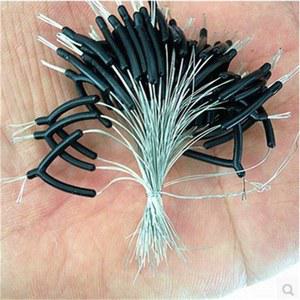 쌍바늘 꼬임 방지 고무 벌림 상품 채비 편대 봉 고무튜브