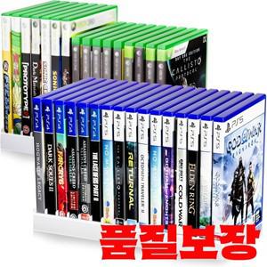PS5/PS4/PS3/PS2/Xbox One/Xbox 시리즈 X/S/Wii/스위치/스위치 2 게임 케이스 DVD용 비디오 보관 홀더