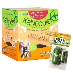 포켄스 카누들필로팩s100p 1박스 배변봉트세트1개