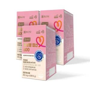 종근당 활성형 엽산 800 60정 3개 / 6개월분 비타민B1 B2 B6 B12 아연 임산부 임신 준비