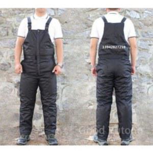 배달복 패딩멜빵바지 방한복 사이즈 겨울낚시복 작업복 패딩바지 패딩 낚시 검정 바지