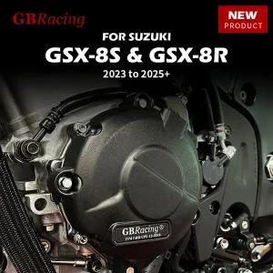 GB Racing GSX8S GSX8R 2024 2025 스즈키 바디 및 프레임 클러치 펄스 보호 커버 부품 용 바이크 오토바이