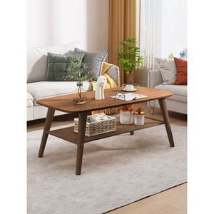 우드 커피테이블 높은 소파테이블 탁자 식탁 찻상 1200 원목 1000 거실 2단