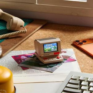 디붐 미니투 PC 스타일 픽셀 블루투스 무선 스피커 기계식 레트로 컴퓨터 모델 스마트 데스크탑 장식품