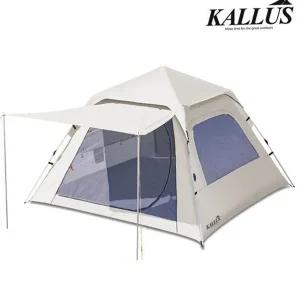 소형 원터치 사각 텐트 퀵오토 사계절 방수 캠핑용 원터치 텐트 팝업 야외 가족 휴대용 5인용 경량