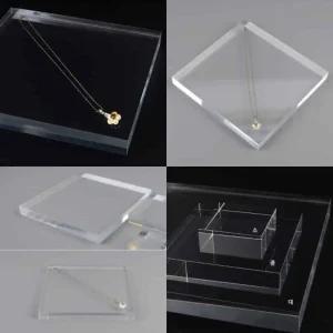 아크릴 진열대 200 홍보테이블 상품 매장 회전 스탠드매대 진열장 장식장 약국 전시대 선반 디스플레이 물