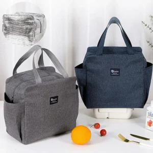 사이드포켓 보온 보냉 도시락 가방 이유식 쿨러 런치백