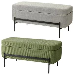 [마켓비]이케아 VALTORP 발토르프 수납벤치 103cm/쿠션의자/긴의자/침실벤치/수납의자/벤치수납함