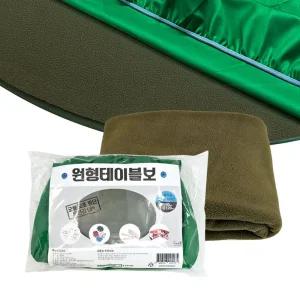 kimspp 원형 테이블 화투판 커버+모포패드(일반형) 90-120cm 군용당구대 다이천 군용 포커