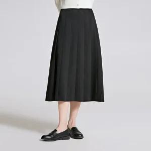 [스파오](QR) 롱 플리츠 스커트 (SPWHC49W93-T)