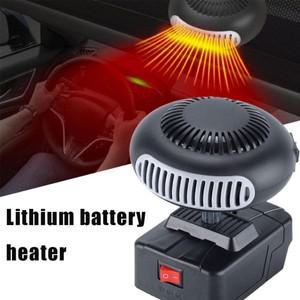 휴대용 리튬 배터리 온풍기 조절 가능 각도 USB 포트 소형 전기 난방기 자동차 내부 액세서리