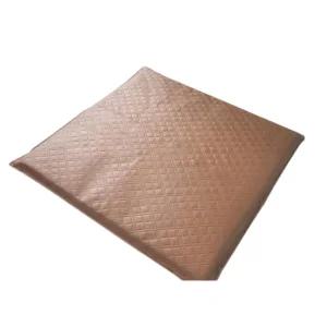 교회 업소용 좌식식당 분리지퍼 방수 커피색 레자 사각 방석 공부방 포근한 의자