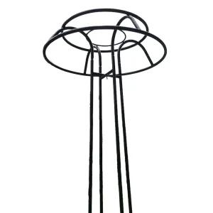 식물 지지대 버섯 철제 모양 대형 스탠드 포도 블랙 넝쿨 정원 테라스 장미