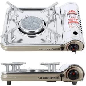 캠핑 야외 불꽃날림없는 고화력 세라믹버너 미니렌지 부탄가스 가정용