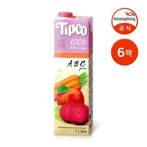 팁코 ABC주스 1L 6팩 / 과채주스
