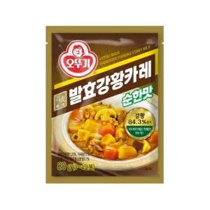 오뚜기백세발효강황카레순한맛80g