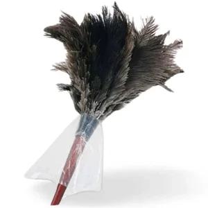 먼지떨이 극세사 타조깃털 먼지 털이 청소 걸레 천연 정전기