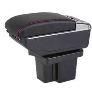 모닝콘솔박스 호환 팔걸이 USB충전 트레이 단층 높일수 홑겹 레이어 암레스트 레드