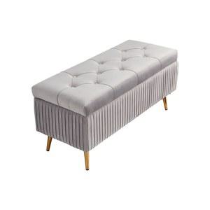 벨벳스툴 수납형 벤치 현관 다크 높이45 밝은 신발 세로 옷가게 45 장의자 벨벳 높이