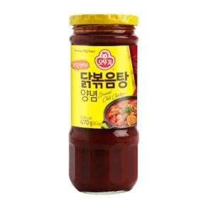 오뚜기 닭볶음탕양념 470g 2개 간편요리 맛있는반찬 집밥레시피 한상차림 맛내기 만능소스