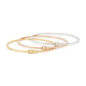 [코치] 인터로킹 시그니처 여성 뱅글 팔찌 335756 TRI 973 (3종 세트)