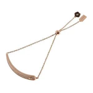 [코치] 여성 페이브 슬라이더 브레이슬릿 C9338 PEACH