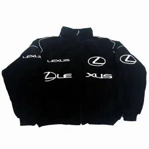 레이싱 자켓 재킷 점퍼 유니폼 모터팀 F1 슈트 유럽 및 미국 프레피 스타일 렉서스 풀 자수 레트로 복고풍
