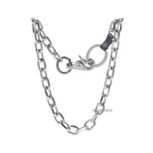 [아워 레가시][아워레가시] FW25 공용 라돈 니켈 체인 목걸이 OB2198LM