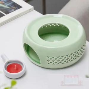 도자기 티워머 민트 브론즈 머그워머 다도용품