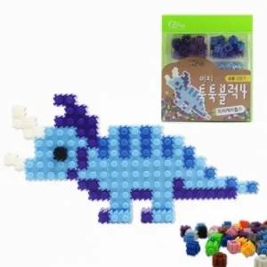 ( )뚝딱 툭툭블럭 공룡 NO.05 트리케라톱스 만들기 교구 재료