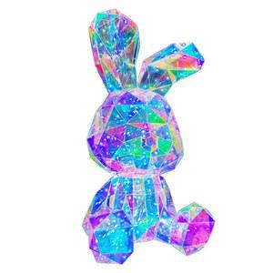 LED아이스루돌프 트리 크리스탈 40CM 크리스마스트리 아이스루돌프 핑크 반짝이