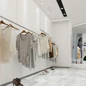 천장형 와이어 파이프 스텐행거 옷가게 매장용 120cm 패션? 천장형 와이어파이프행거