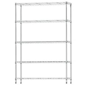 메탈포스 25파이 5단 철제선반 1200X450X1800