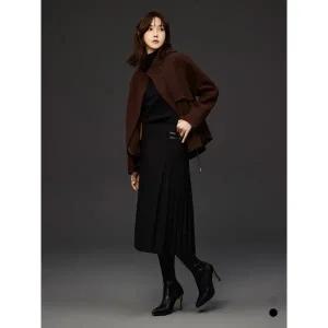 갤러리아 올리비아로렌 언발 플리츠 스커트 VOCDK3W9351