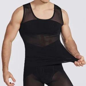 [라일리의류] Rly 남성 머슬핏 민소매 체형 몸매 뱃살 보정 나시