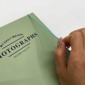 사진첩 네컷 접착식 포토북 앨범 그린 사진첩 접착 네컷 성장