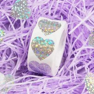 청첩장스티커실링 하트 실링스티커 청첩장 선물포장