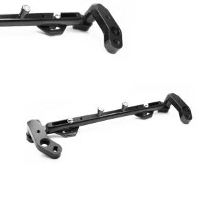 오토바이 핸들크로스바 PCX NMAX 포르자 슈퍼커브 시티에이스 라이더 오토바이 멀티크로스바, 블랙, 1개