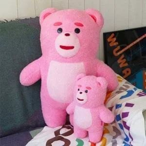 ( )벨리곰 뽀글이 인형 쿠션 - 대형