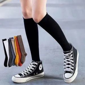 [SBFUS2M]여자겨울옷 사계절 고밀도 무지 패션양말
