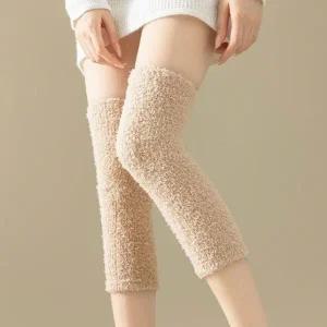 [SBC35BU]종아리 발목 겨울워머 레그워머 베이지