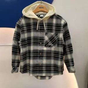 HC08 체크 후드남방SH 주니어/후드남방 SJZ710 MCSH02