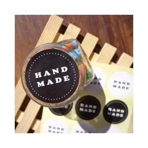 청첩장 핸드메이드 스티커 포장